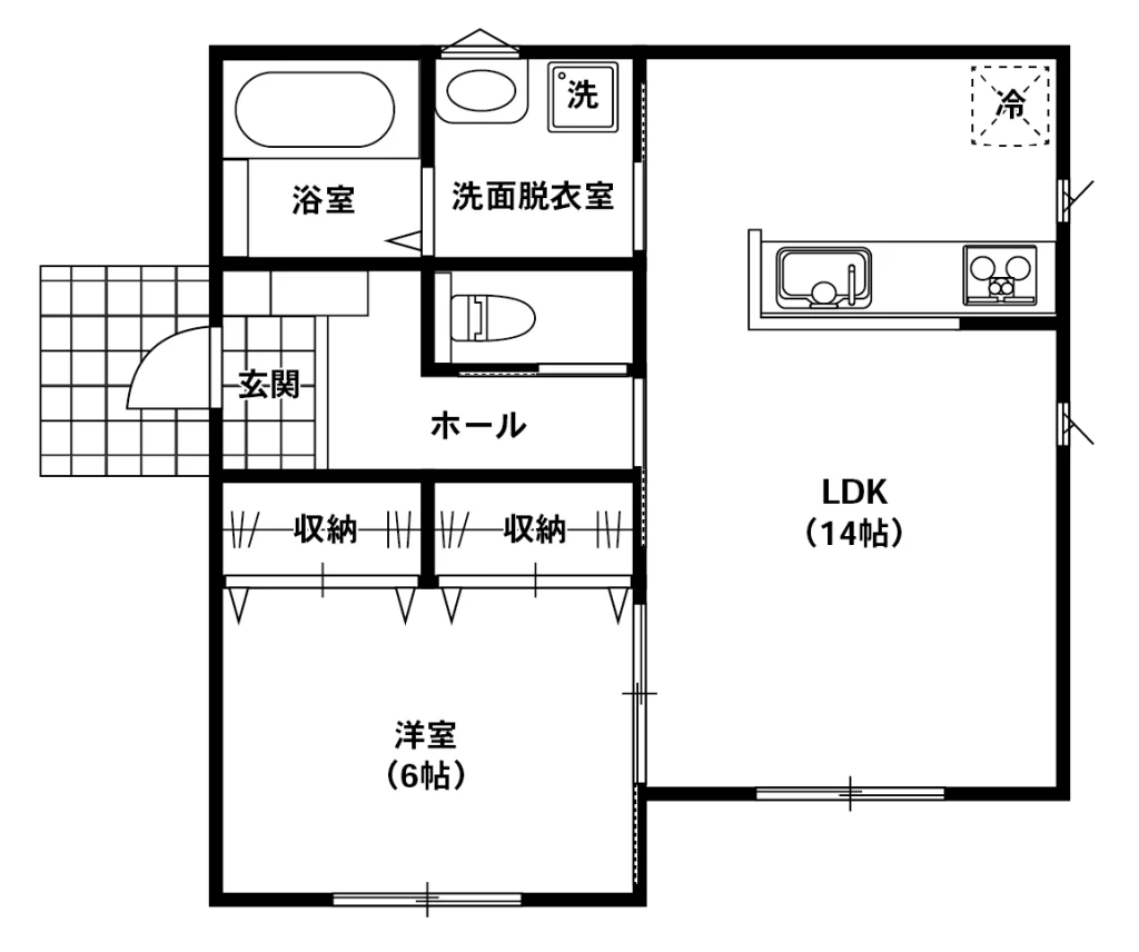 PLAN:15E-Aの間取り図