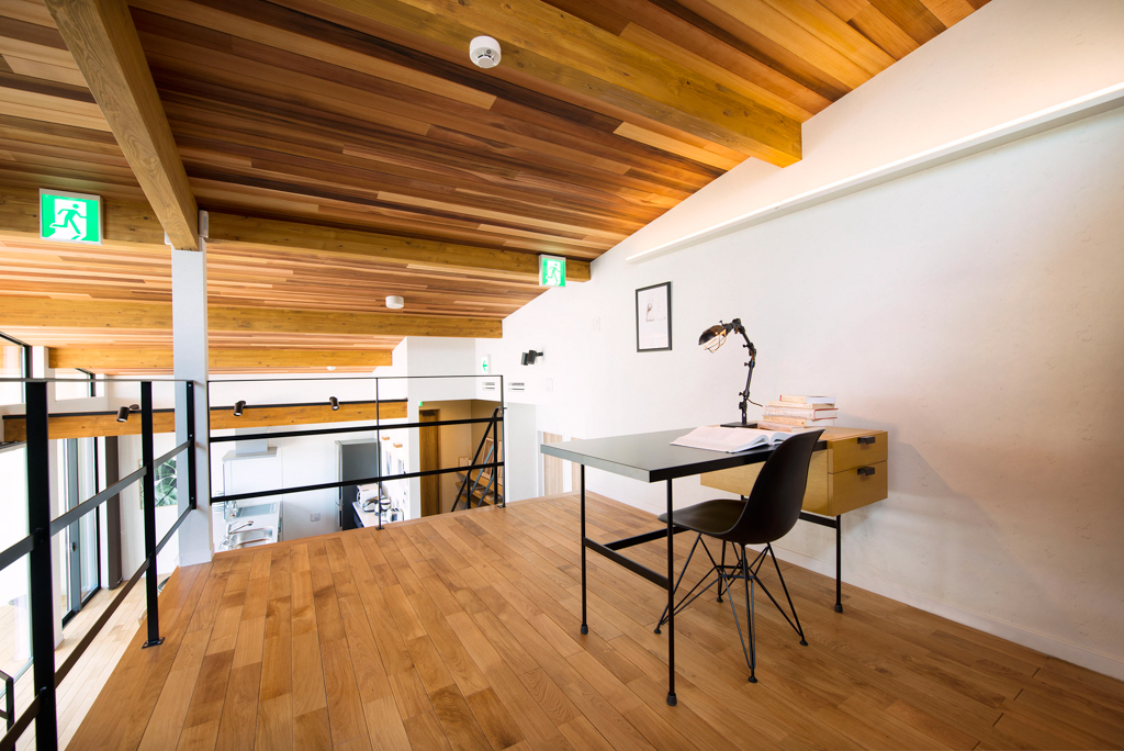 はちみつハウス｜はちみつホワイトモデルハウス内観写真（ロフト）